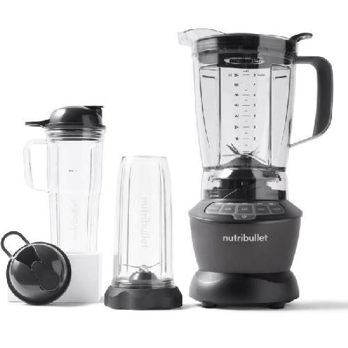 Blender Blender - NUTRIBULLET - NBF500DG - Acier inoxydable - 1.65L - 1200 Watt - Noir