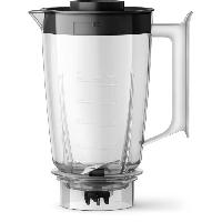 Blender PHILIPS Blender Daily HR2041-41. 450W. 4 lames ProBlend 4. Bol plastique de 1.9L. Gourde. 1 vitesse + pulse. Noir