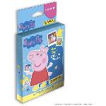 Jeu De Stickers Blister 6 pochettes de stickers et cartes Peppa Pig - Panini