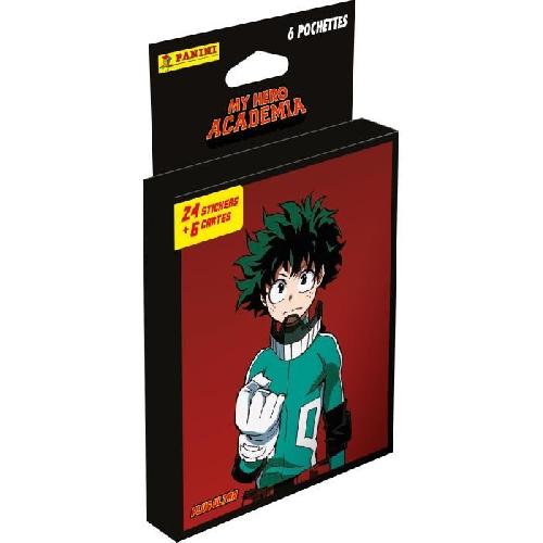 Jeu De Stickers Blister 6 pochettes - PANINI - My Hero Academia - Stickers et cartes