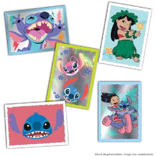 Jeu De Stickers Blister de 14 pochettes - PANINI - STITCH - Contient 70 stickers