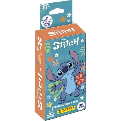 Jeu De Stickers Blister de 6 pochettes + 1 carte EL - PANINI - STITCH TC - 36 cartes