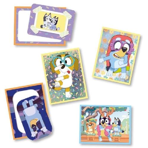 Jeu De Stickers Blister de 7 pochettes - PANINI - BLUEY