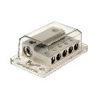 bloc de distribution -silver- 2x35-50 mm2 - 5x20 mm2