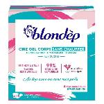 BLONDEPIL Cire Gel sans chauffer Corps - 99 Naturel + Vegan - Peaux Sensibles - Pot de 250 ml