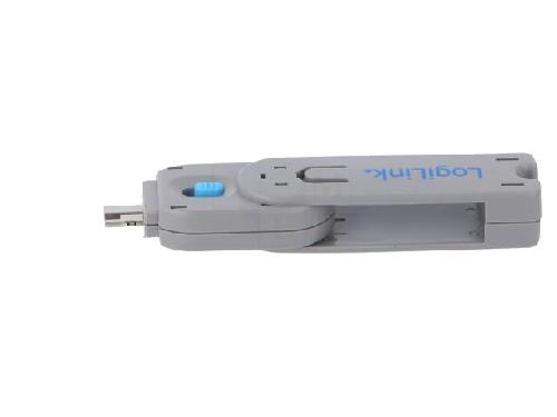 Cable - Connectique Pour Peripherique Bloqueur de port USB - bleu