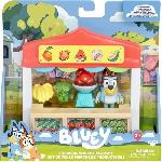 Bluey. Le Marche de Bluey. Figurines. Moose Toys