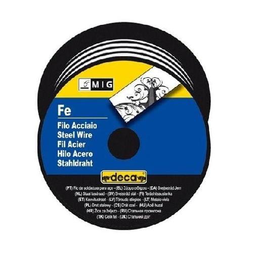 Fer A Souder - Poste A Souder Bobine fil acier pour soudure MIG-MAG DECA - O fil 0.6 mm - 0.7 kg