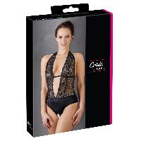 Body 399 noir dentelle ouvert dos nu taille S