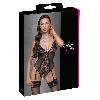 Body Body 103 noir dentelle ouvert taille XL