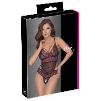 Body Body 859 rouge noir ouvert taille S-M