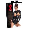Body Body latex 505 noir avec buste ouvert taille L