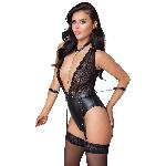 Body Body Bondage noir ouvert taille L