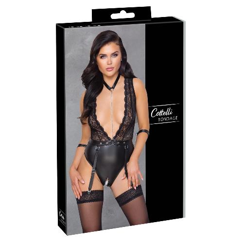 Body Body Bondage noir ouvert taille S
