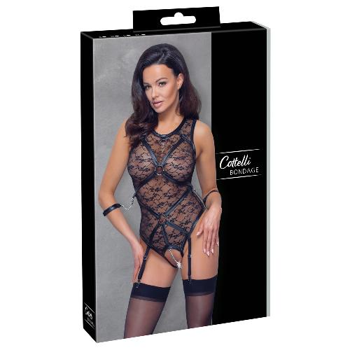 Body Body noir en dentelle taille M