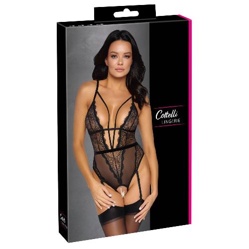 Body Body String 324 noir perles taille S