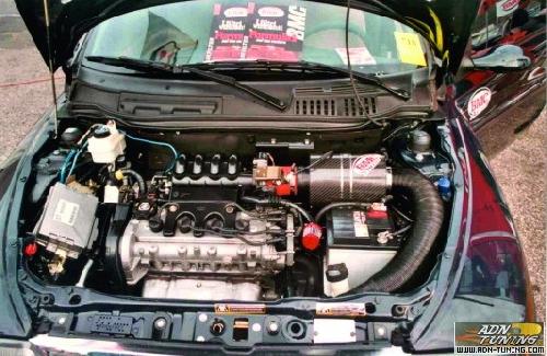 Adm Y Boite a Air Carbone Dynamique CDA compatible avec Lancia Y 1.2 16V -I-
