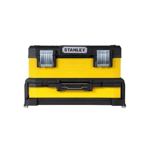 Boite A Outils - Caisse A Outils (vide) Boite a outils bimatiere avec tiroir STANLEY - 1-95-829 - 51 cm