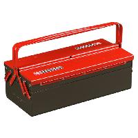 Boite A Outils - Caisse A Outils (vide) Boite a outils métallique - FACOM - BT.9 - 3 Cases - Noir - Rouge - 20 kg