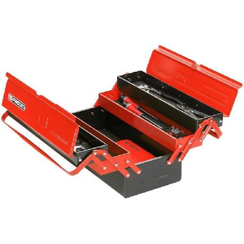 Boite A Compartiment - Organiseur - Element De Separation (vide) Boite a outils metallique - FACOM - BT.11GPB - 5 Cases