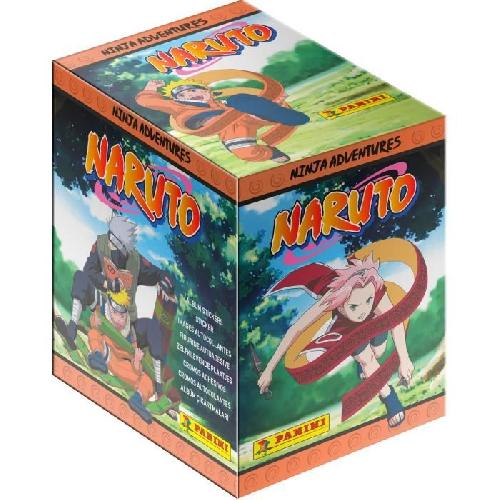 Jeu De Stickers Boîte de 36 pochettes - PANINI - NARUTO - Les aventures d'un ninja - 180 stickers