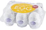 Masturbateurs Boite de 6 Masturbateur EGG Cloudy violet