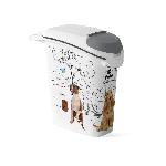 Boites De Conservation - Boites Hermetiques Boite de conservation pour aliments - CURVER - PetLife - 10 kg - Blanc - Plastique