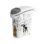 Boites De Conservation - Boites Hermetiques Boite de conservation pour aliments - CURVER - PetLife - 10 kg - Blanc - Plastique