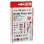 Fusibles pour auto ATO Boite De Fusibles + Accessoires 29 Pieces dont 10A - Swiss Drive