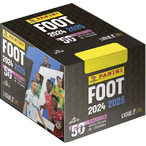 Jeu De Stickers Boîte - PANINI - Foot Ligue 1 2024-2025 - McDonald's - 50 pochettes - 350 stickers