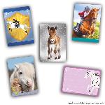 Boîte stickers - PANINI - Collection de cartes pour les fans de chevaux - Contient 24 pochettes de 8 cartes