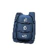 Boitier - Coque De Cle - Telecommande Boutons Caoutchouc Adaptables Pour Dacia- Renault 3 Boutons Cle Droite