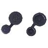 Boitier - Coque De Cle - Telecommande Boutons Caoutchouc Adaptables Pour Peugeot 406 2 Boutons