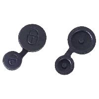Boitier - Coque De Cle - Telecommande Boutons Caoutchouc Adaptables Pour Peugeot 406 2 Boutons