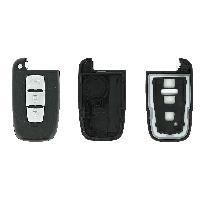 Boitier - Coque De Cle - Telecommande Coque Cle Adaptable Pour Hyundai 3 Boutons - KEYSKAR Boitier - Coque De Cle - Telecommande Coque Cle Adaptable Pour Hyundai 3 Boutons - KEYSKAR