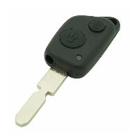 Boitier - Coque De Cle - Telecommande Coque Cle Adaptable Pour Psa 2 Boutons Lame Fraisee - KEYSKAR