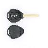 Boitier - Coque De Cle - Telecommande Coque Cle compatible avec TOY26 TOYOTA 2 BOUTONS LAME CRANTEE FIXE