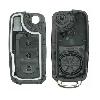 Boitier - Coque De Cle - Telecommande Coque De Cle Adaptable Pour Vag 3 Boutons Lame Fraisee Blister - KEYSKAR