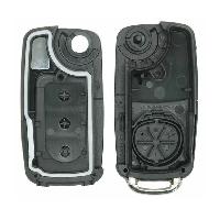 Boitier - Coque De Cle - Telecommande Coque De Cle Adaptable Pour Vag 3 Boutons Lame Fraisee Blister - KEYSKAR Boitier - Coque De Cle - Telecommande Coque De Cle Adaptable Pour Vag 3 Boutons Lame Fraisee Blister - KEYSKAR