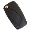 Boitier - Coque De Cle - Telecommande Coque et lame fraisee compatible avec Fiat 3 boutons - FIA305C -