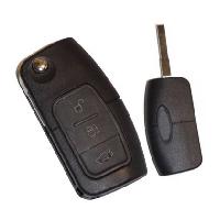 Boitier - Coque De Cle - Telecommande FOR303 - Coque compatible avec Ford 3 boutons