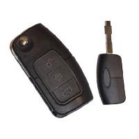 Boitier - Coque De Cle - Telecommande FOR304 - Coque compatible avec Ford Max Fiesta Mondeo Focus Ka 3 boutons