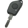 Boitier - Coque De Cle - Telecommande PSA18 - Coque de cle compatible Peugeot 1 bouton