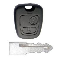 Boitier - Coque De Cle - Telecommande PSA20 - Coque PSA 2 boutons Boitier - Coque De Cle - Telecommande PSA20 - Coque PSA 2 boutons
