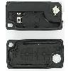 Boitier - Coque De Cle - Telecommande PSA2087 - Coque de cle PSA 107 207 307 308 407 C1 a C8 Evasion - 2 boutons sans lame