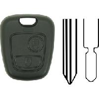 Boitier - Coque De Cle - Telecommande PSA22 - Coque compatible Peugeot Citroen 2 boutons Boitier - Coque De Cle - Telecommande PSA22 - Coque compatible Peugeot Citroen 2 boutons