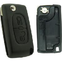 Boitier - Coque De Cle - Telecommande PSA278C - Coque compatible Peugeot Citroen 2 boutons Boitier - Coque De Cle - Telecommande PSA278C - Coque compatible Peugeot Citroen 2 boutons