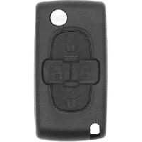 Boitier - Coque De Cle - Telecommande PSA408C - Coque de cle compatible Peugeot-Citroen 4 boutons Boitier - Coque De Cle - Telecommande PSA408C - Coque de cle compatible Peugeot-Citroen 4 boutons