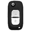 Boitier - Coque De Cle - Telecommande REN201 Coque clef compatible avec Renault 2 boutons