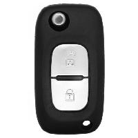 Boitier - Coque De Cle - Telecommande REN201 Coque clef compatible avec Renault 2 boutons Boitier - Coque De Cle - Telecommande REN201 Coque clef compatible avec Renault 2 boutons